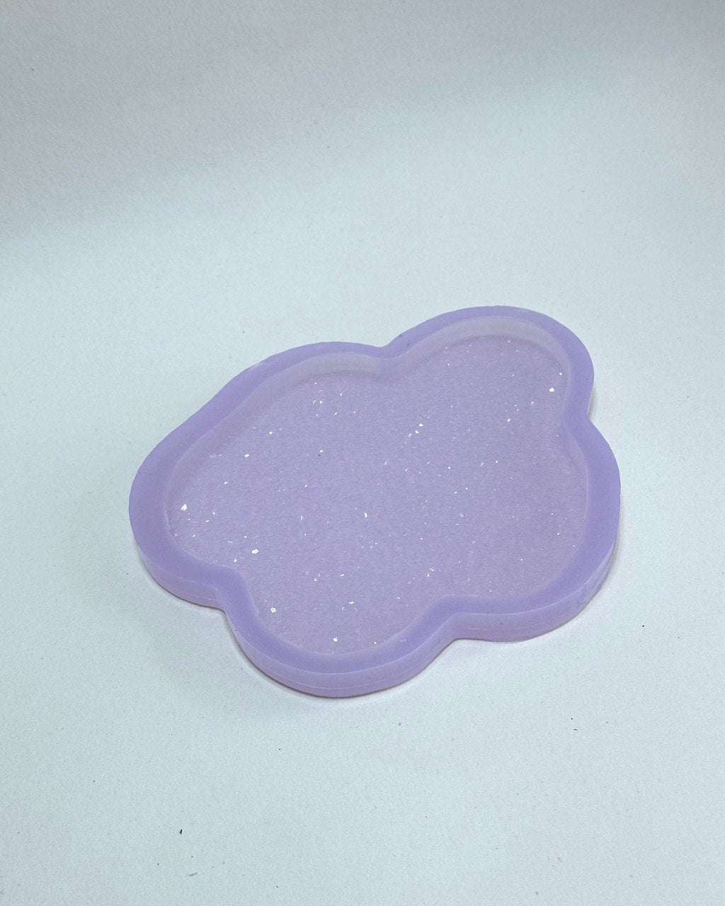 Crystal Sprinkled Silicone Mold Coaster Holder