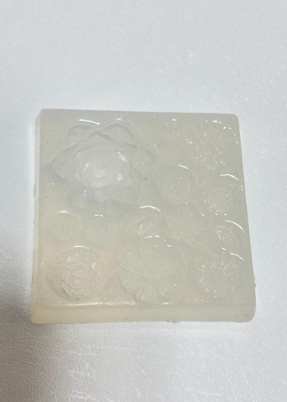 Handmade 3D Floral Silicone Resin Molds - 11 Flower Designs - Ideas Decor Shop