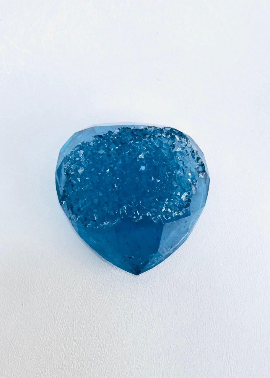 Crystal Geode Heart Silicone Mold - Ideas Decor Shop