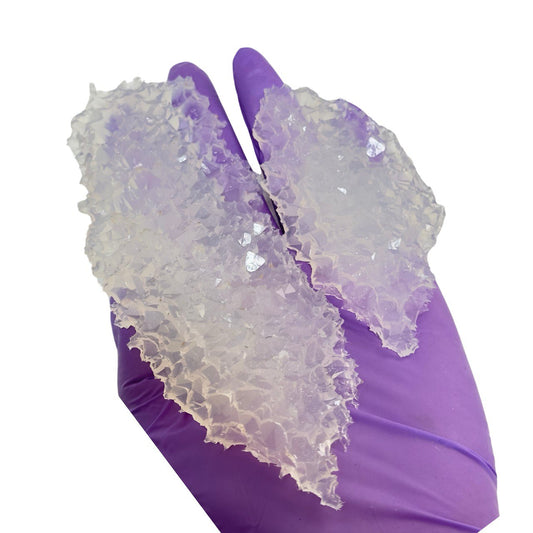 Large Sparkling Insert Crystal Druzy 2 Set Silicone Mold