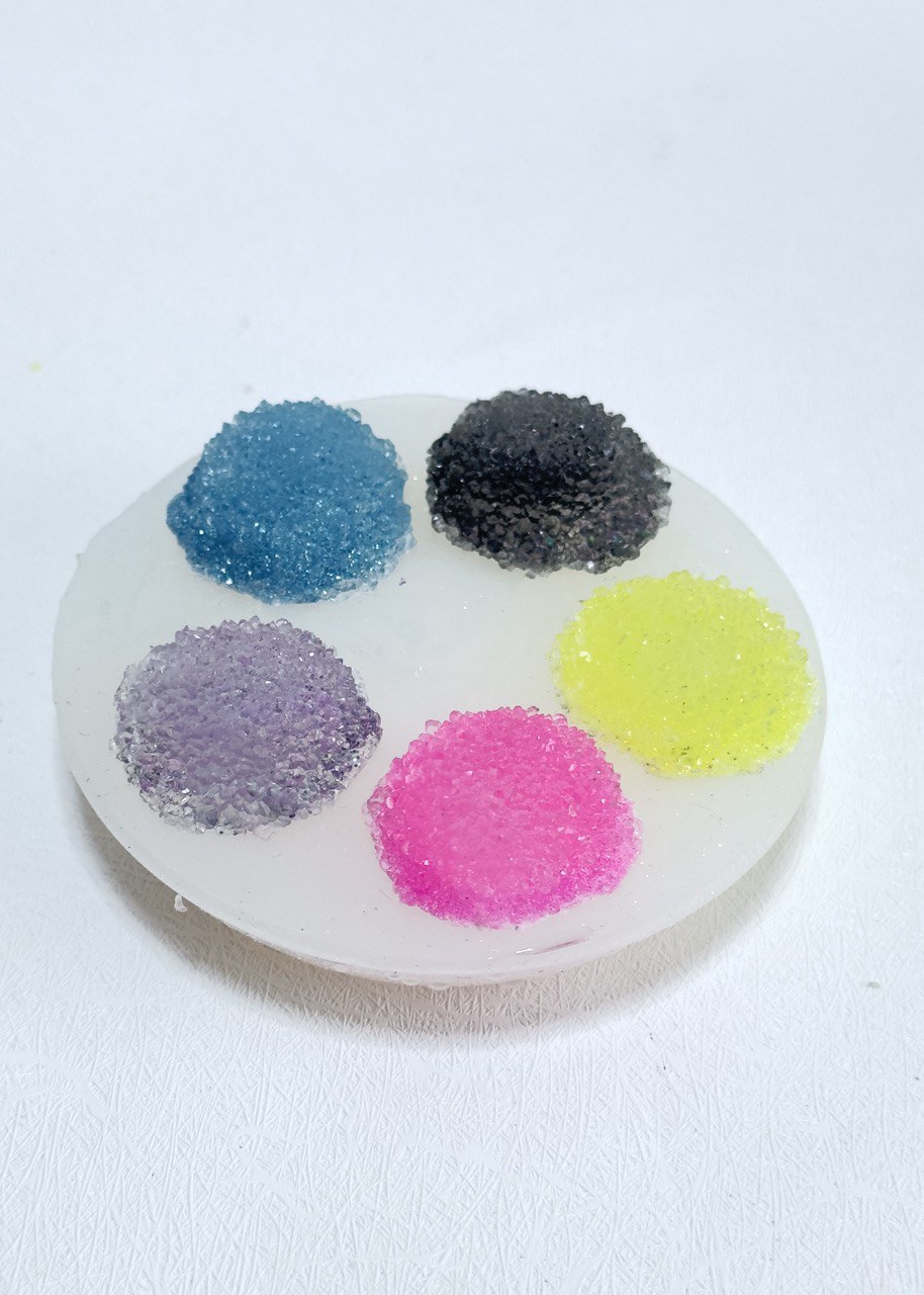 5pcs Crystal Caboshons Silicone Mould