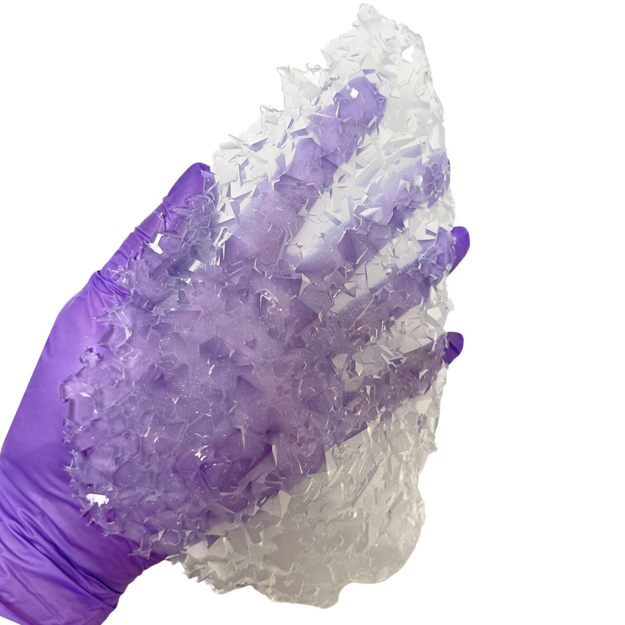 Irregular Large Crystal Amethyst Druse Silicone Mold