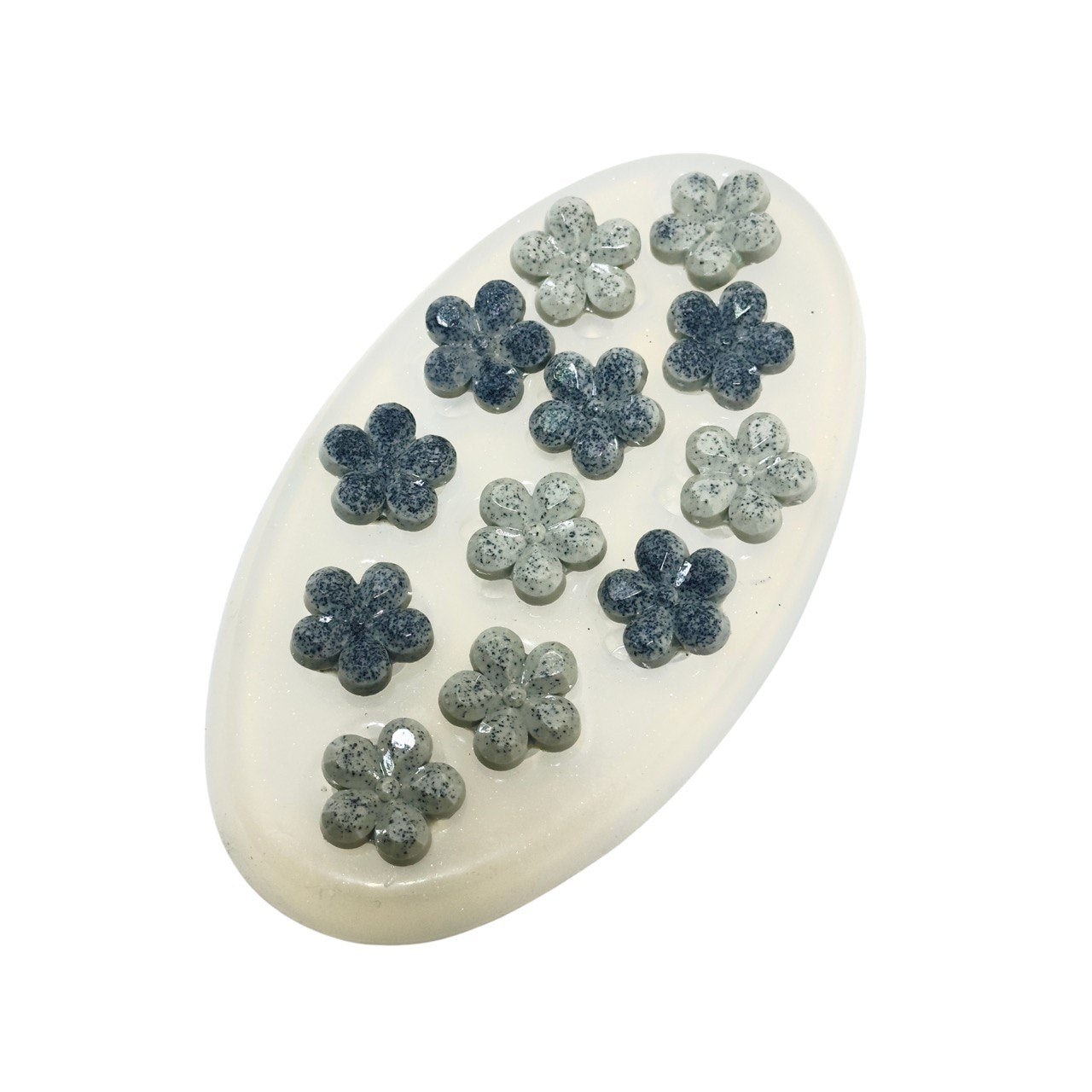 Petite 3D Floral Silicone Resin Molds