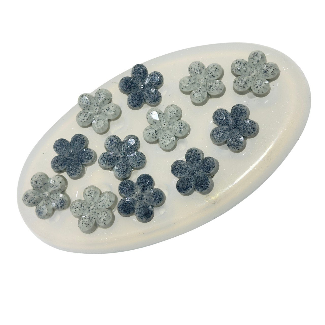 Petite 3D Floral Silicone Resin Molds