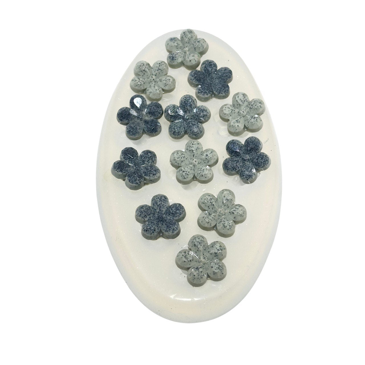 Petite 3D Floral Silicone Resin Molds