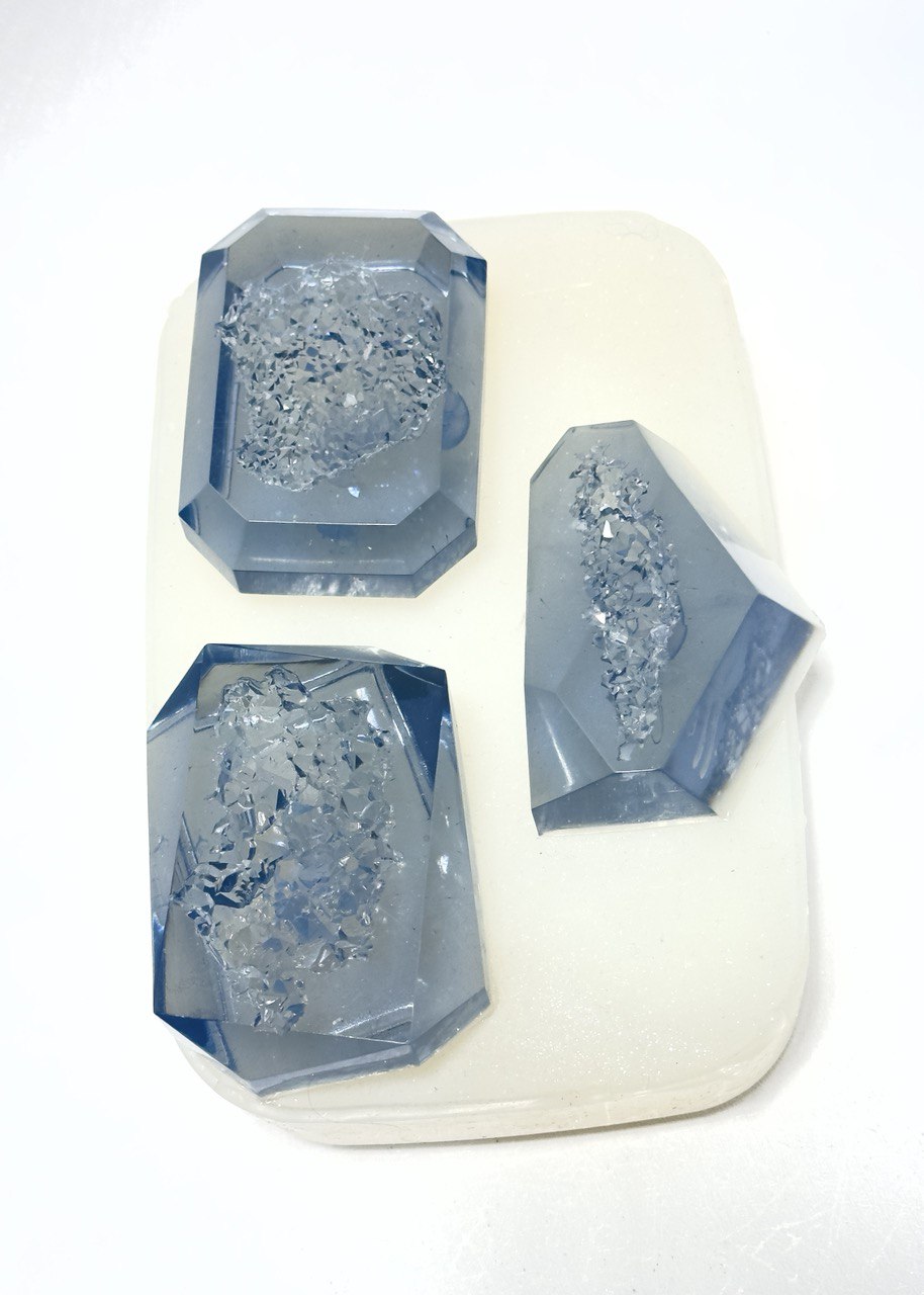 Luxurious Crystal Mold Set | 3-Piece Silicone Mold