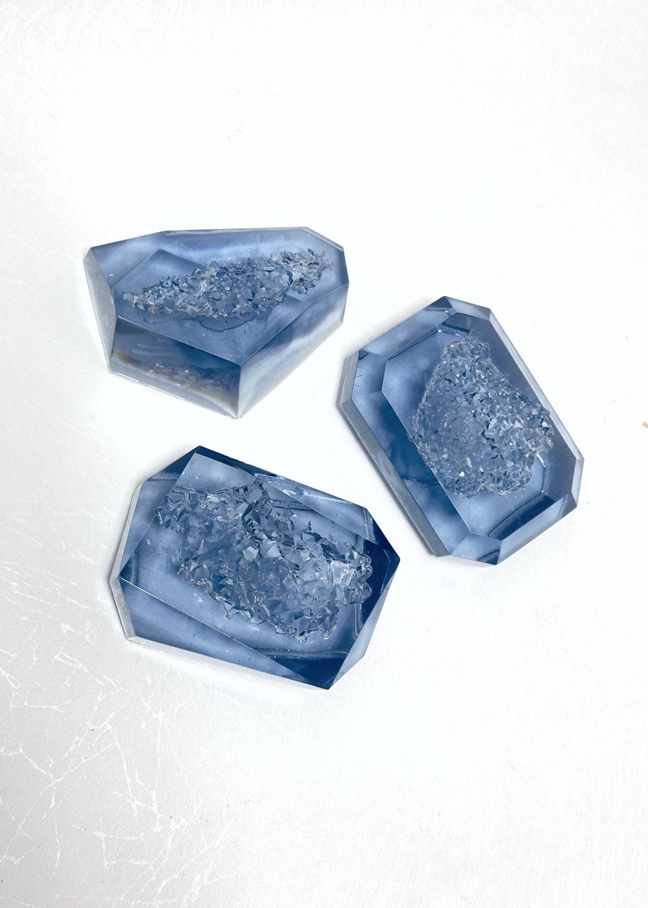 Luxurious Crystal Mold Set | 3-Piece Silicone Mold