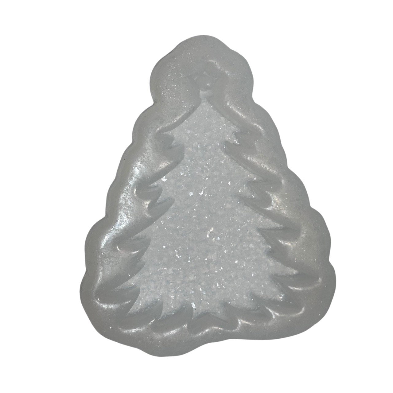 Xmas tree design Silicone Mould with Crystals