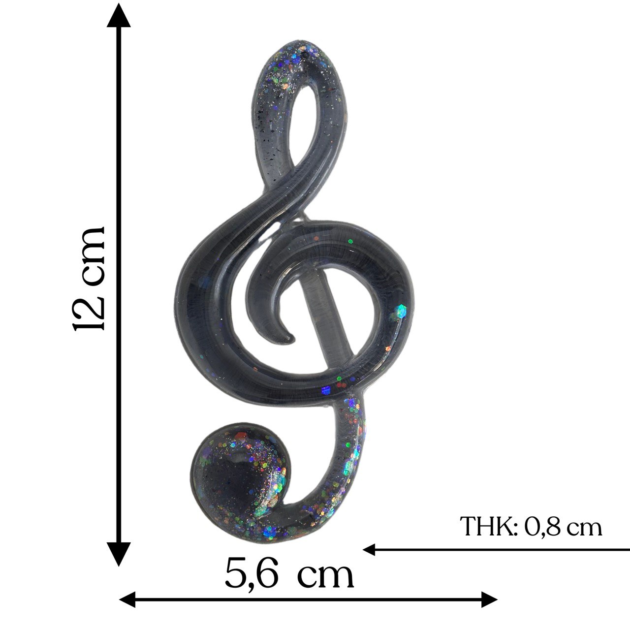 Music Note Mould, Large Note Mould