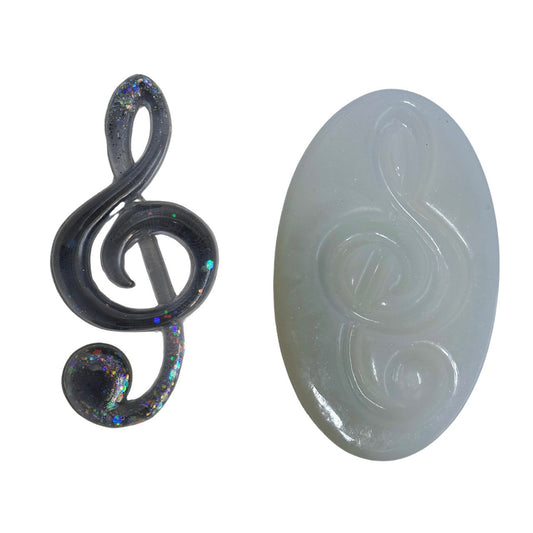 Music Note Mould, Large Note Mould