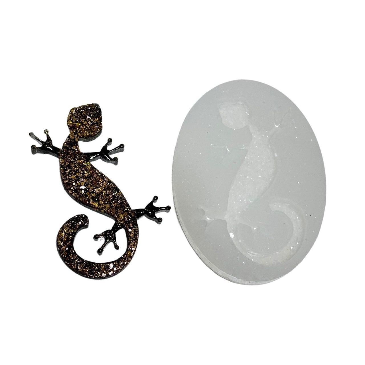 Versatile Crystal lizard Silicone Molds