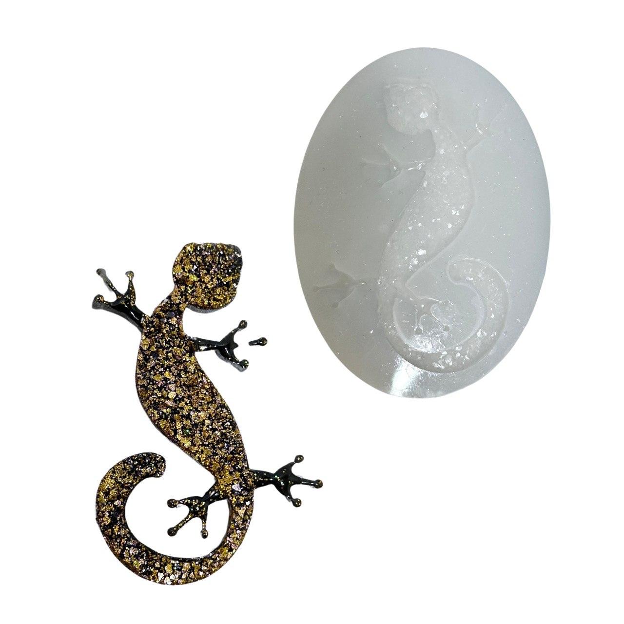 Versatile Crystal lizard Silicone Molds