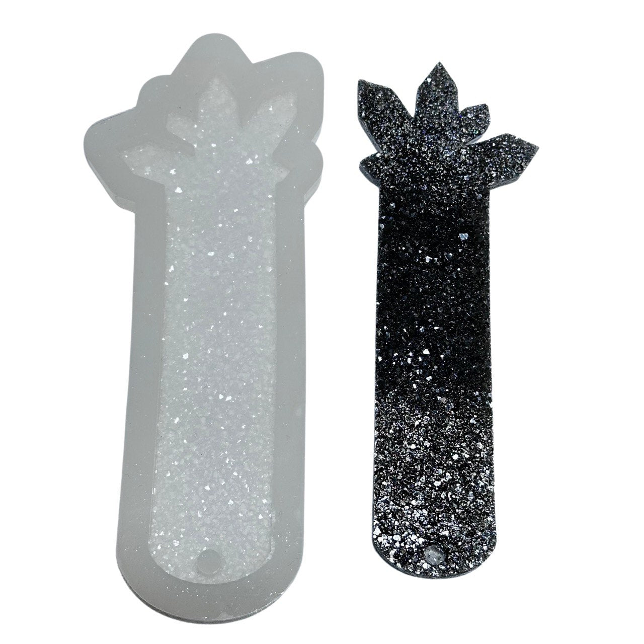 Druzy Crystal Bookmark Mold