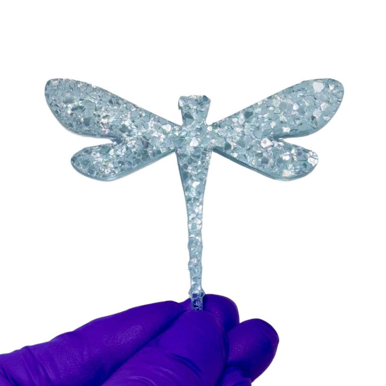 Dragonfly Crystal Druzy Resin Mold - DIY Jewelry and Keychain Craft Tool