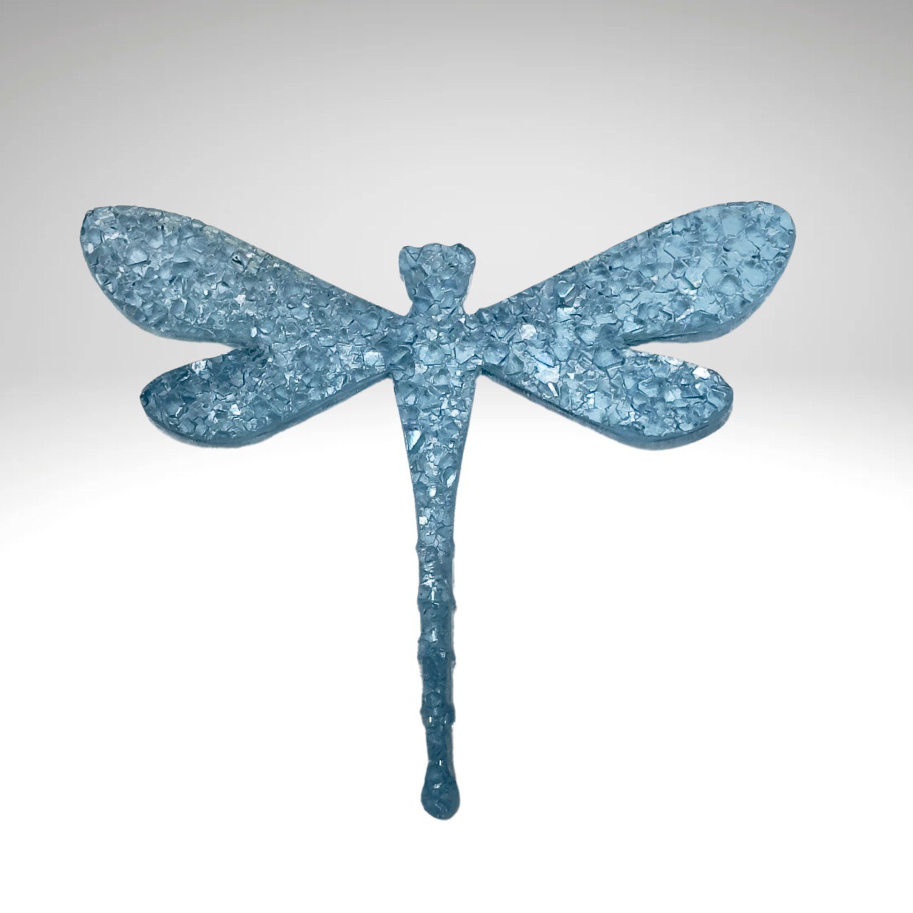 Dragonfly Crystal Druzy Resin Mold - DIY Jewelry and Keychain Craft Tool