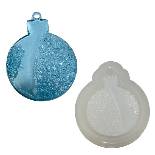 Christmas Tree Bauble Mold - Druzy Resin and DIY Decoration Tool