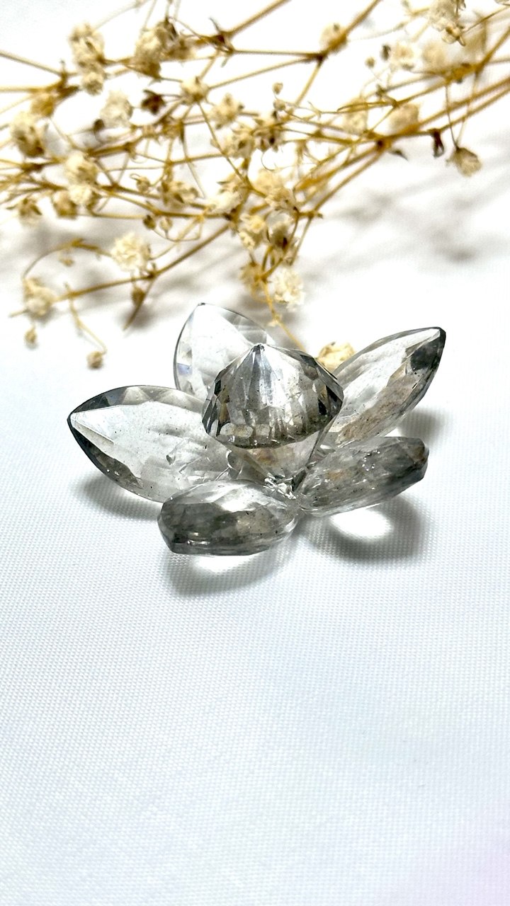 Small Crystal Flower Resin Mold - Silicone Mold for Crafting Jewelry