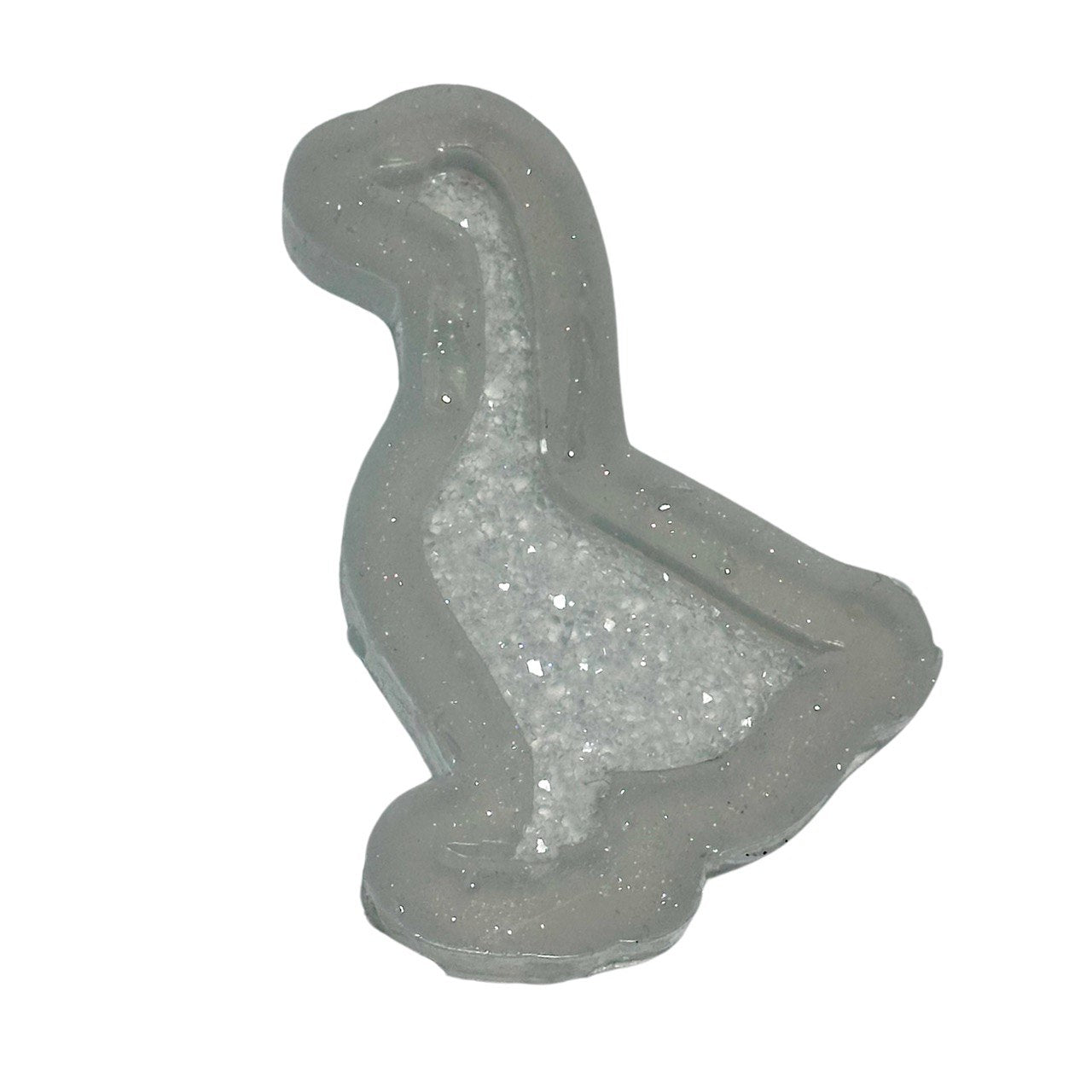 Goose Silicone Mold with Crystals Druzy Goose Mold