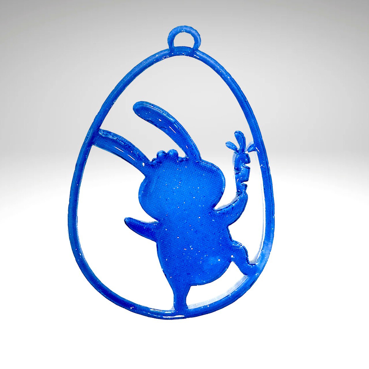 Easter Egg Silicone Mold for Resin | Pendant Jewelry Mold