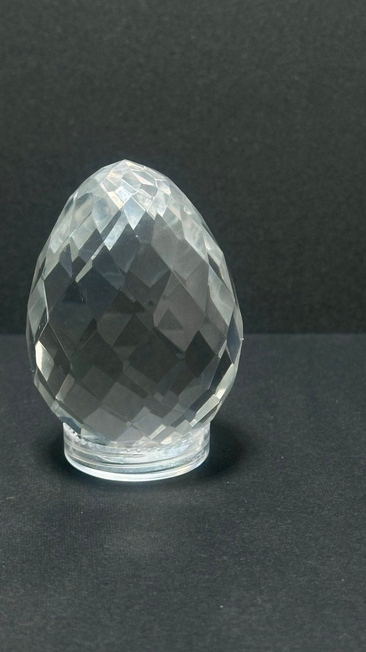 Crystal Egg Clear Mold 5.5cm x 4cm | Super Glossy Silicone Mold