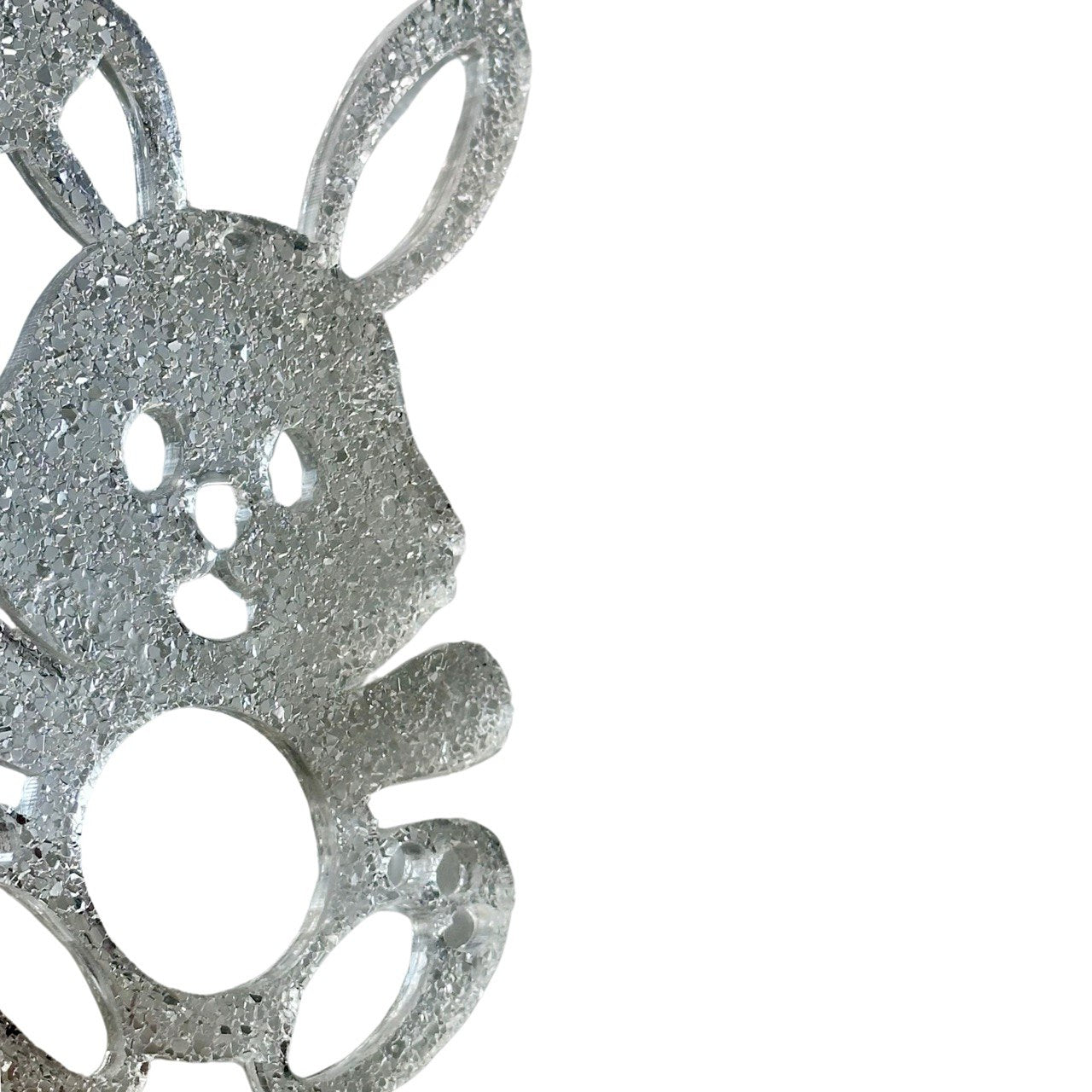 Silicone Mold for Crystal Bunny Candy Holder