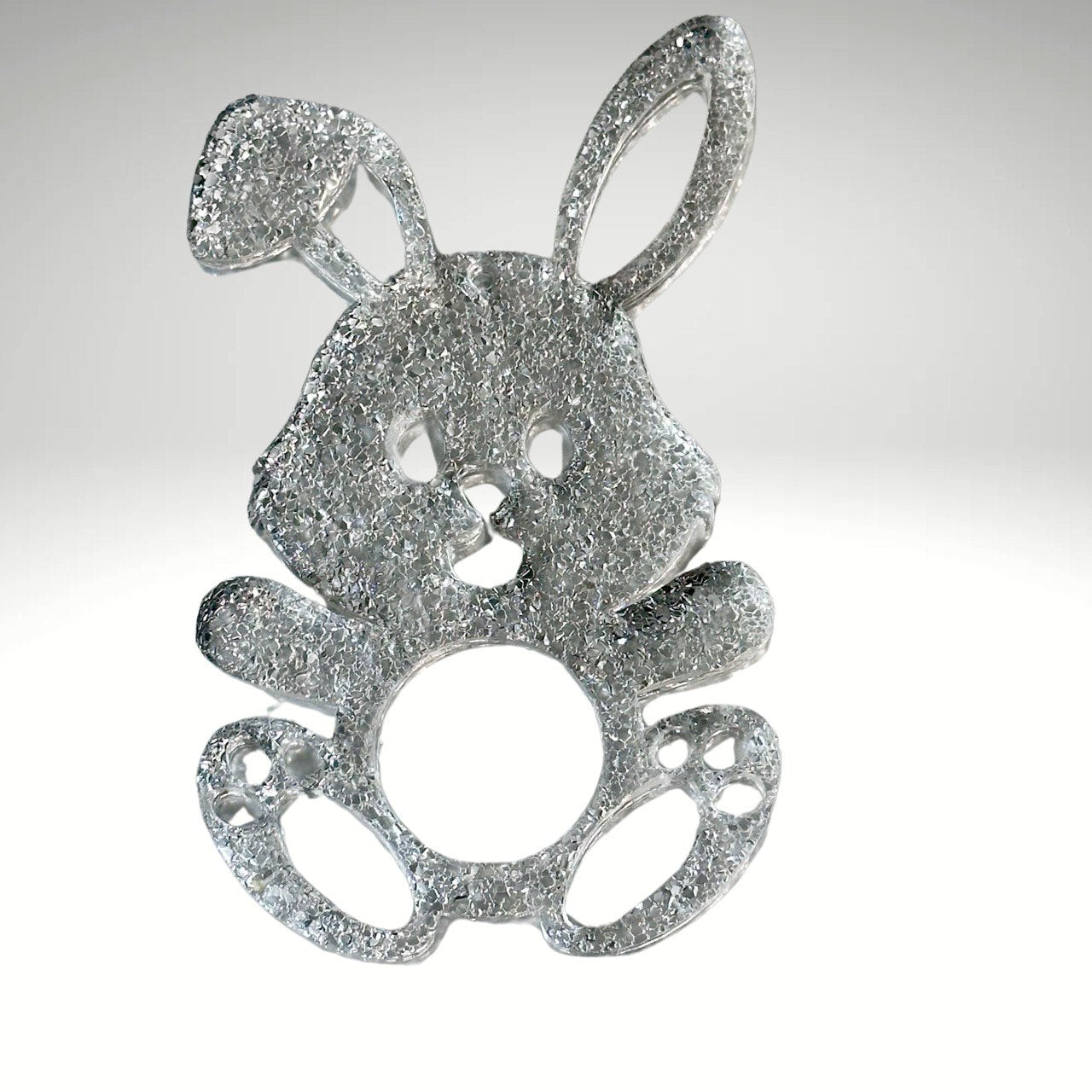 Silicone Mold for Crystal Bunny Candy Holder