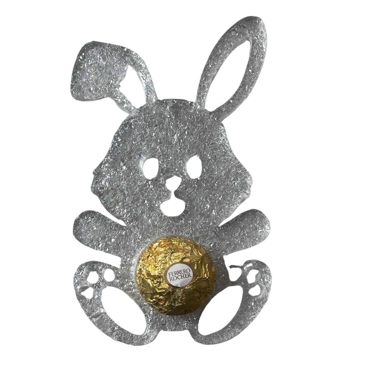 Silicone Mold for Crystal Bunny Candy Holder