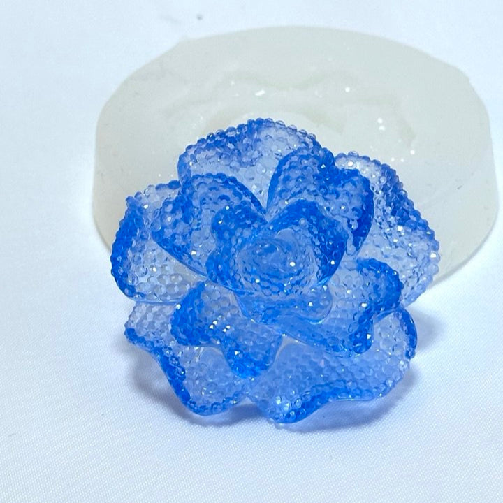 Crystal Rose Flower Resin Mold