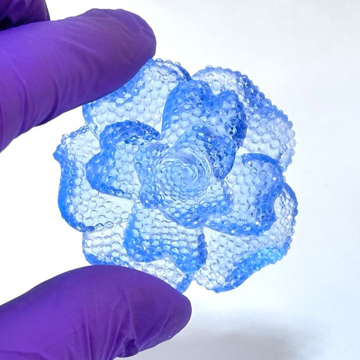 Crystal Rose Flower Resin Mold