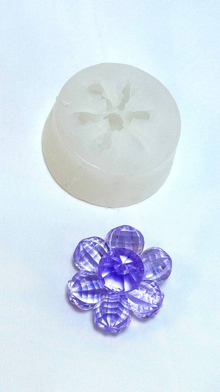 Crystal Flower Resin Mold