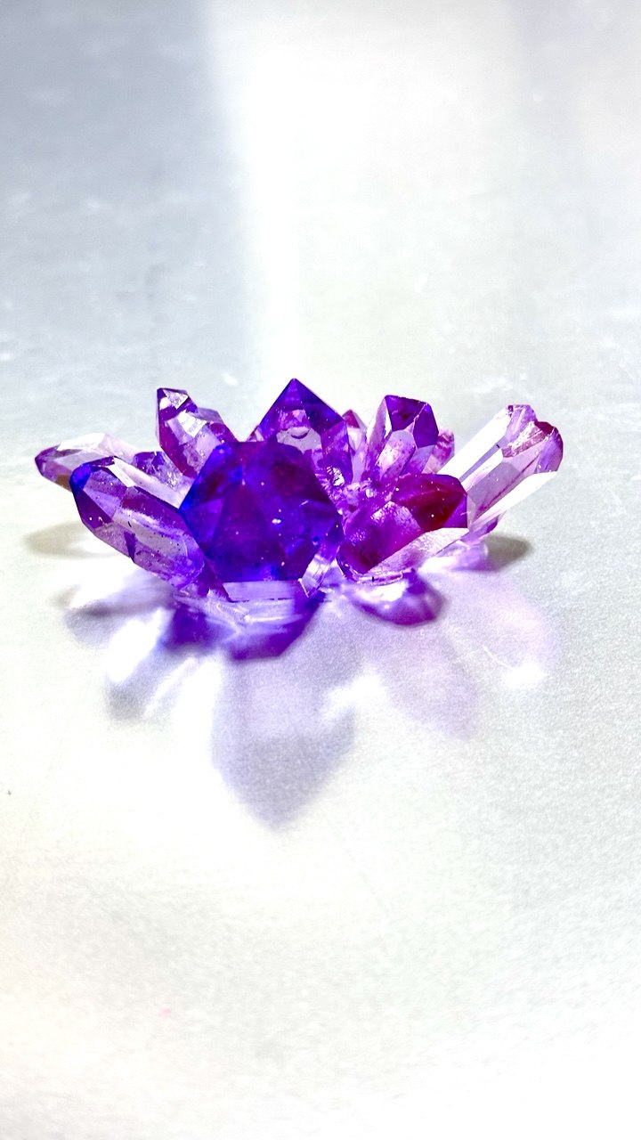 Amethyst Crystal Resin Silicone Mold for Resin Art and Stunning Shine Crystal Cluster Silicone Mould