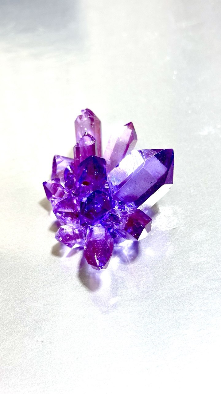 Amethyst Crystal Resin Silicone Mold for Resin Art and Stunning Shine Crystal Cluster Silicone Mould