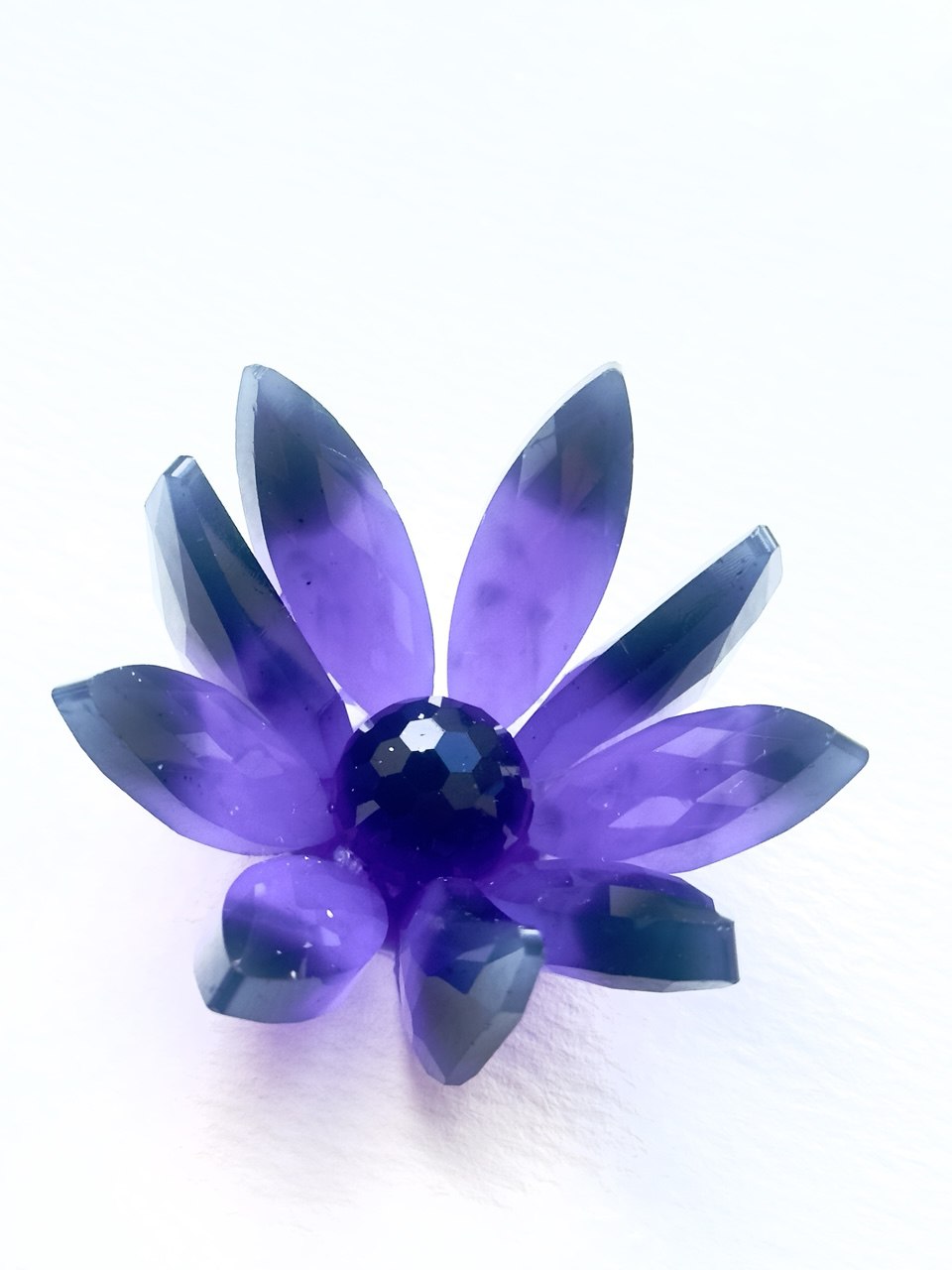 Elegant Crystal Flower Resin Mold for DIY Crafts, Delicate Floral Silicone Mold