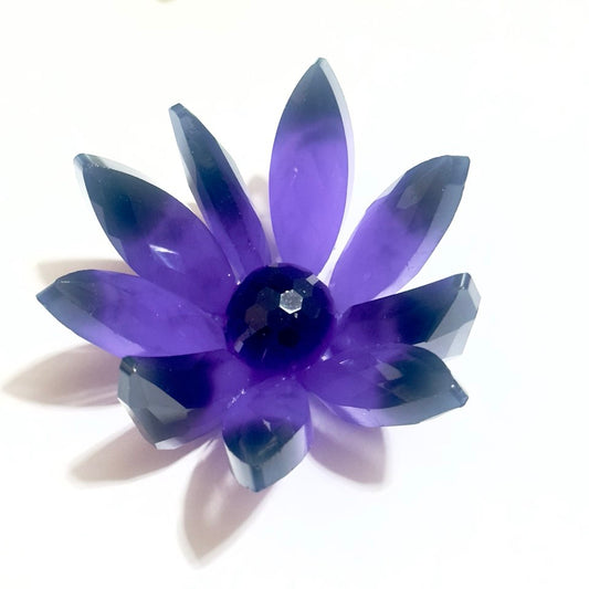 Elegant Crystal Flower Resin Mold for DIY Crafts, Delicate Floral Silicone Mold