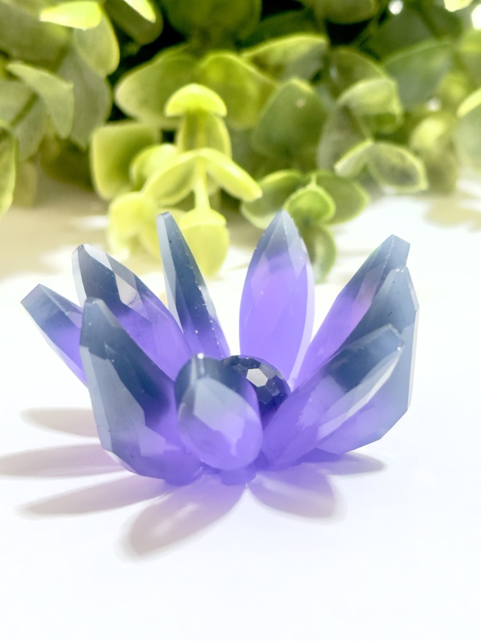 Elegant Crystal Flower Resin Mold for DIY Crafts, Delicate Floral Silicone Mold