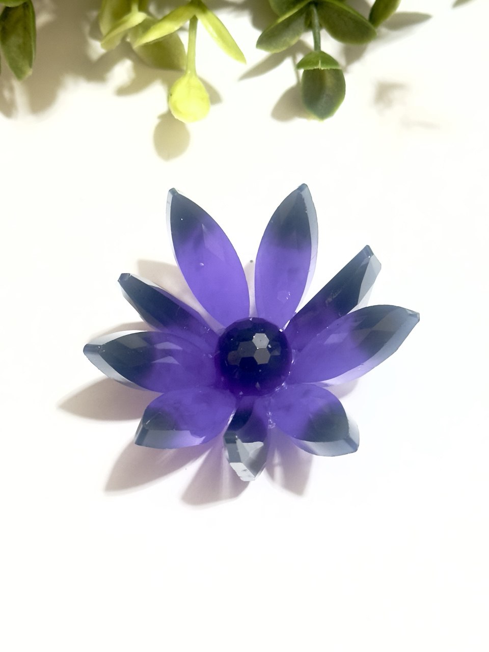 Elegant Crystal Flower Resin Mold for DIY Crafts, Delicate Floral Silicone Mold