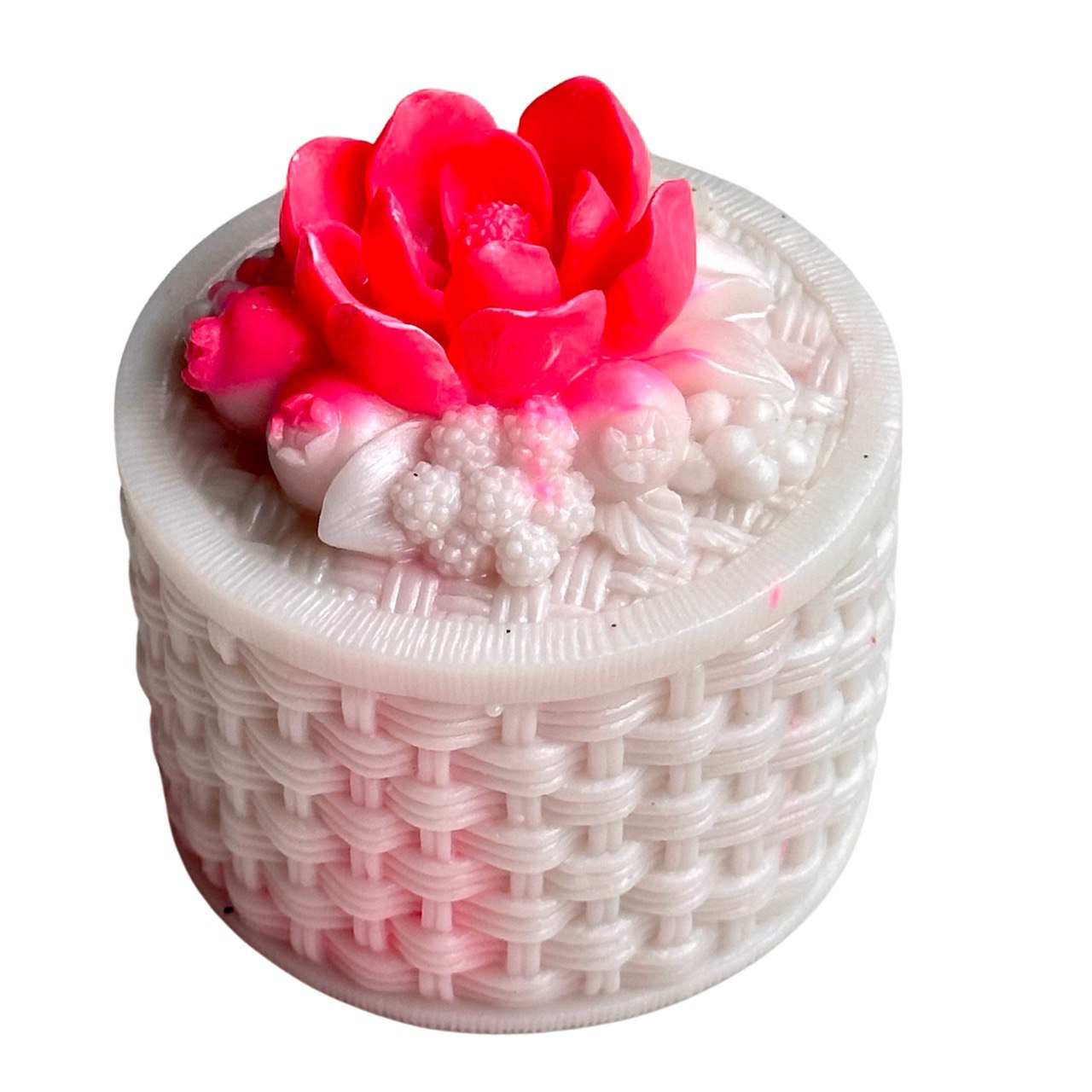 Flower Fruits Basket Shape Silicone Mold for DIY Flower