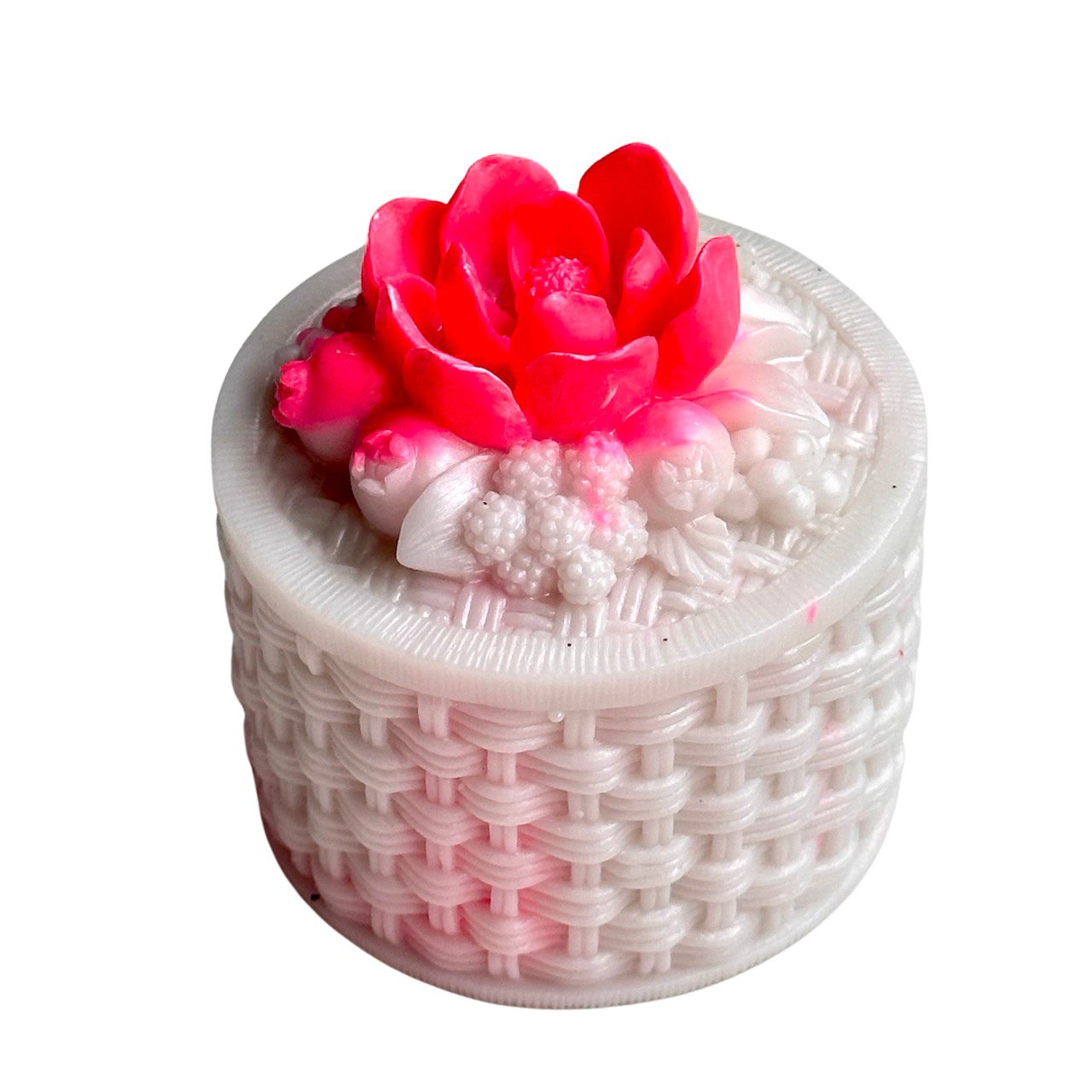 Flower Fruits Basket Shape Silicone Mold for DIY Flower