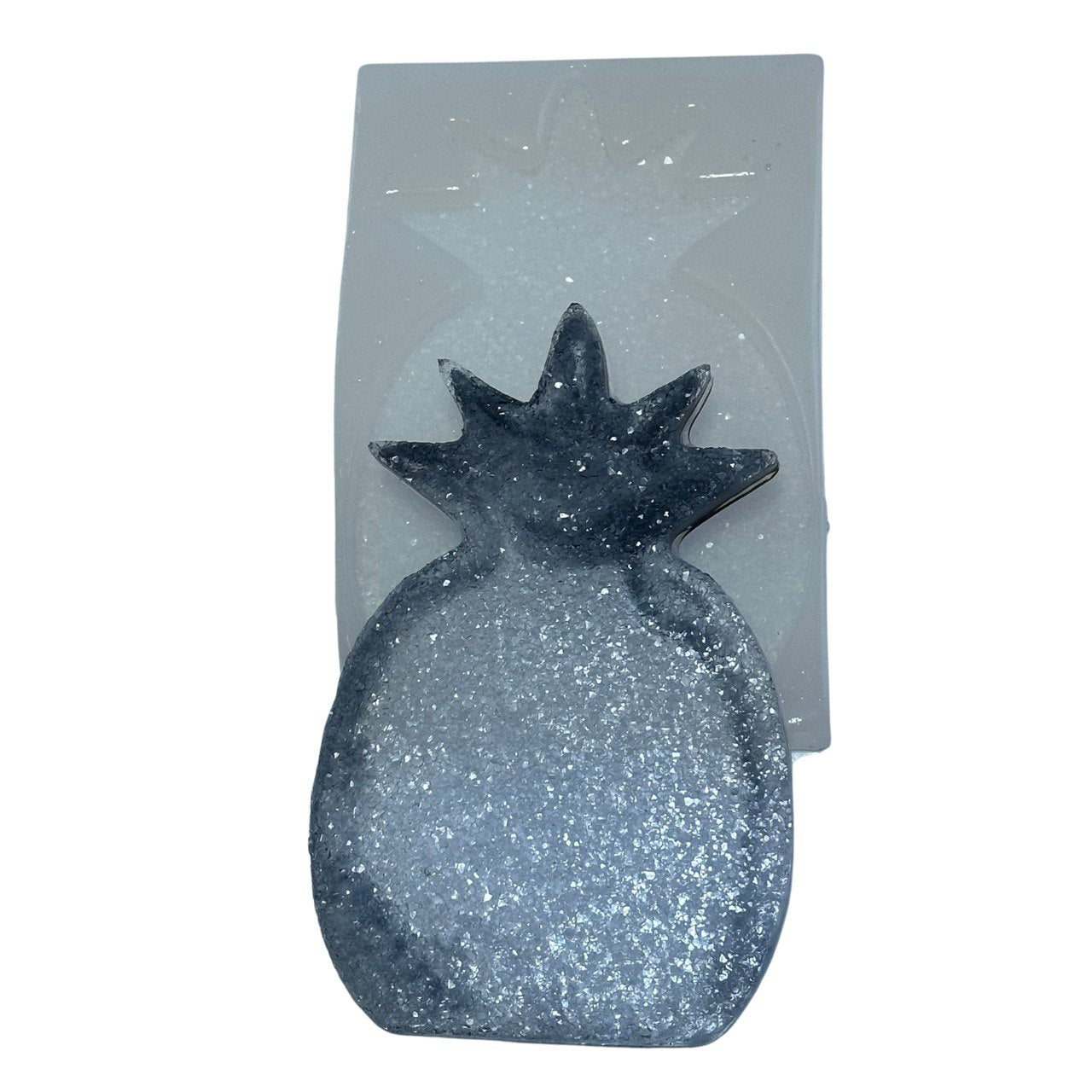 Silicone Pineapple Druzy Crystal Tray Mold