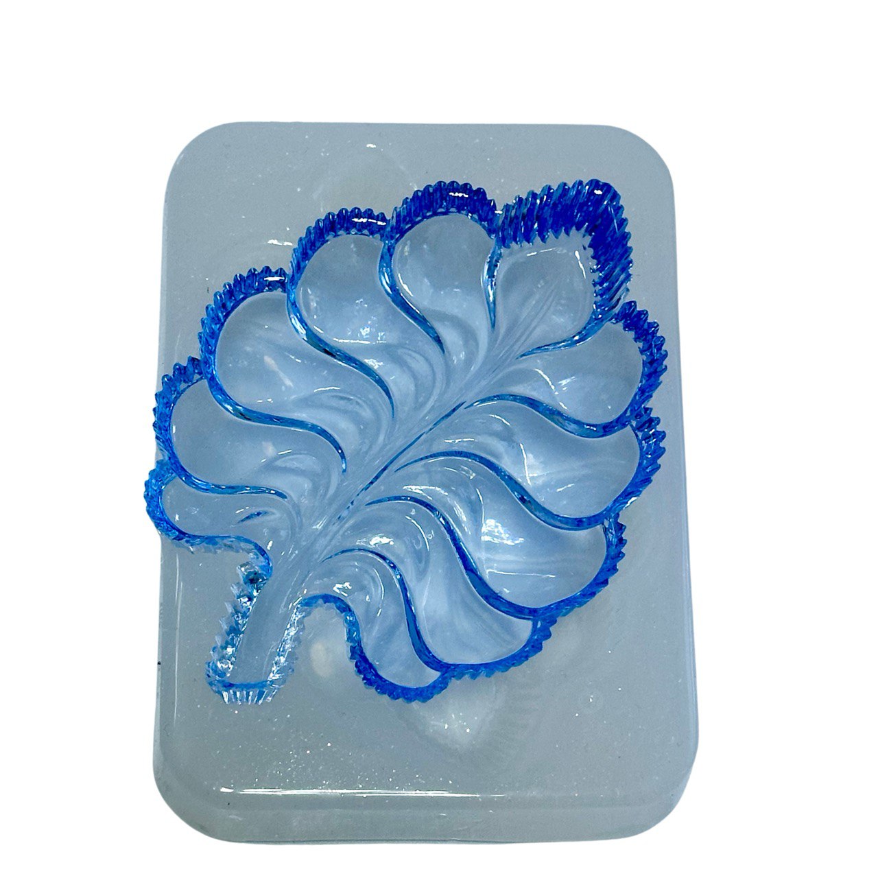 Leaf Shape Silicone Mold for Stand Cup Holder Resin Crafts