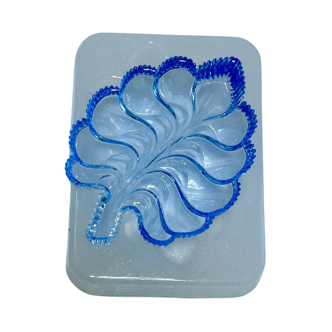 Leaf Shape Silicone Mold for Stand Cup Holder Resin Crafts