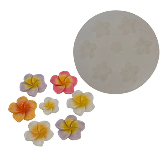 3D 7 Flowers Silicone Molds for Resin Crafts