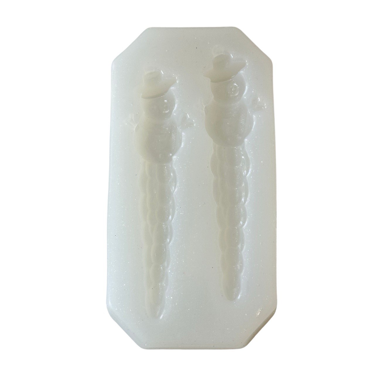 Snowman Icicles Ornament Silicone Mold
