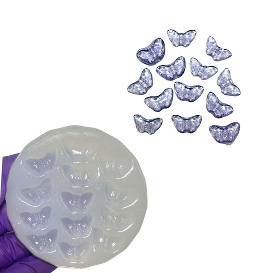 Silicone Mold Set of 13 Mini Butterflies