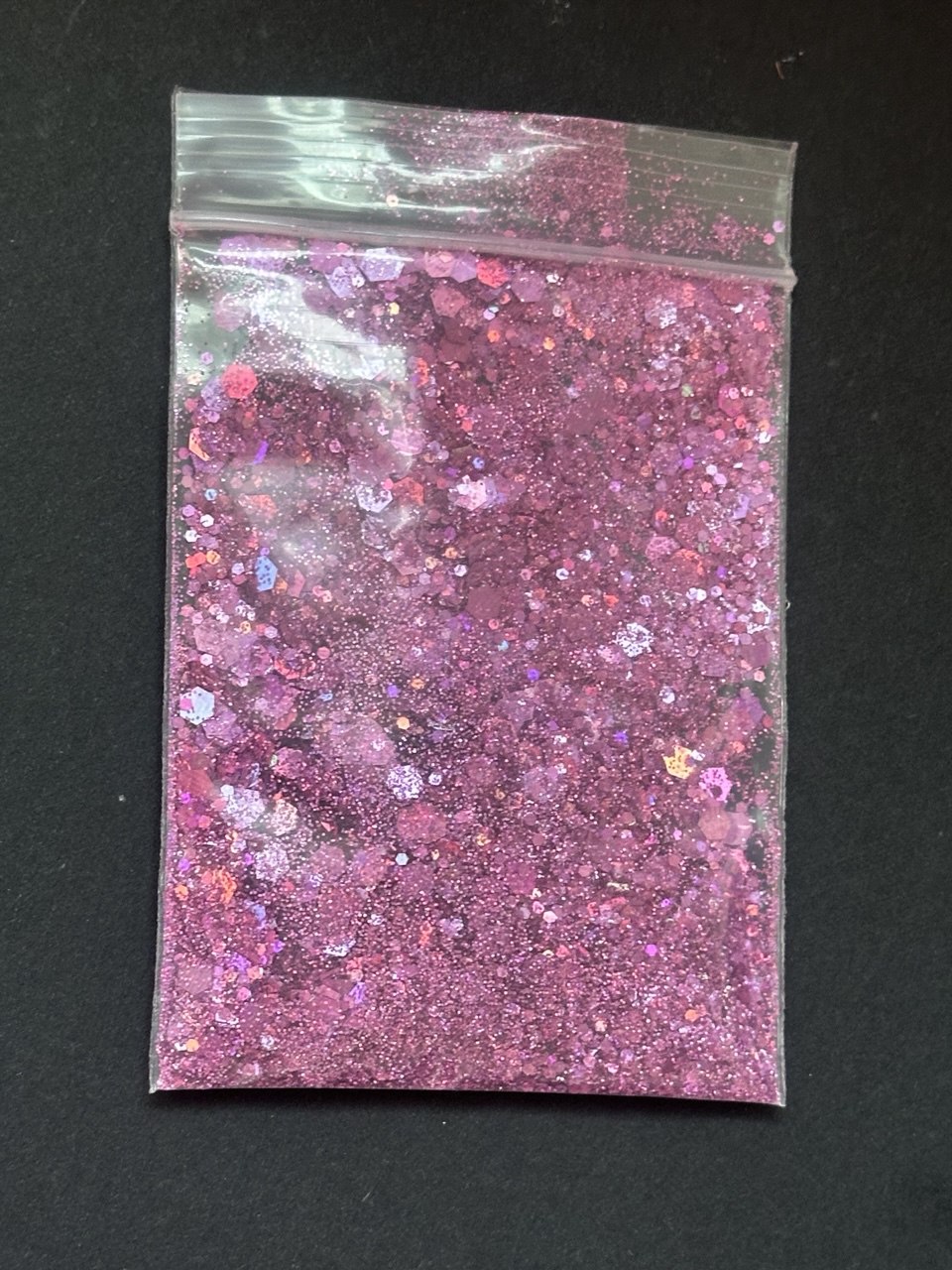 5g Gloss Chunky Purple Glitter Mix