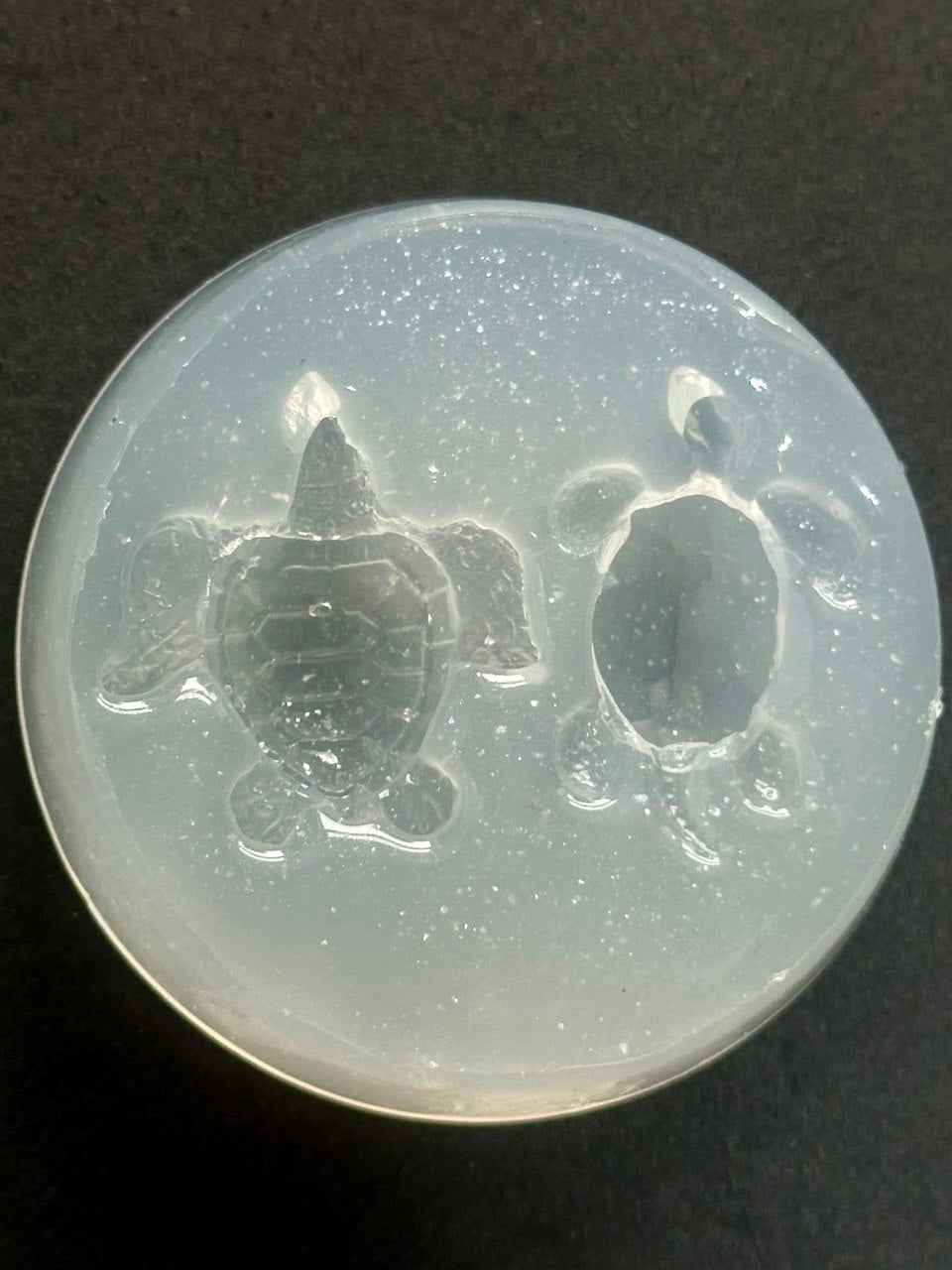 Sparkling 2 Little Turtle - Sea Turtle Silicone Mold Set for Creations