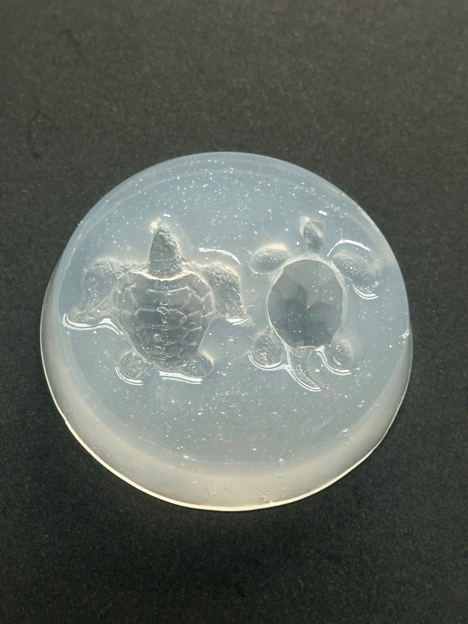 Sparkling 2 Little Turtle - Sea Turtle Silicone Mold Set for Creations