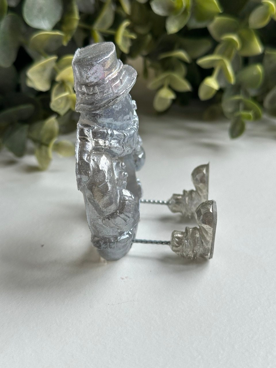 Snowman Silicone Mold for Resin – Candy or Money Holder Mold