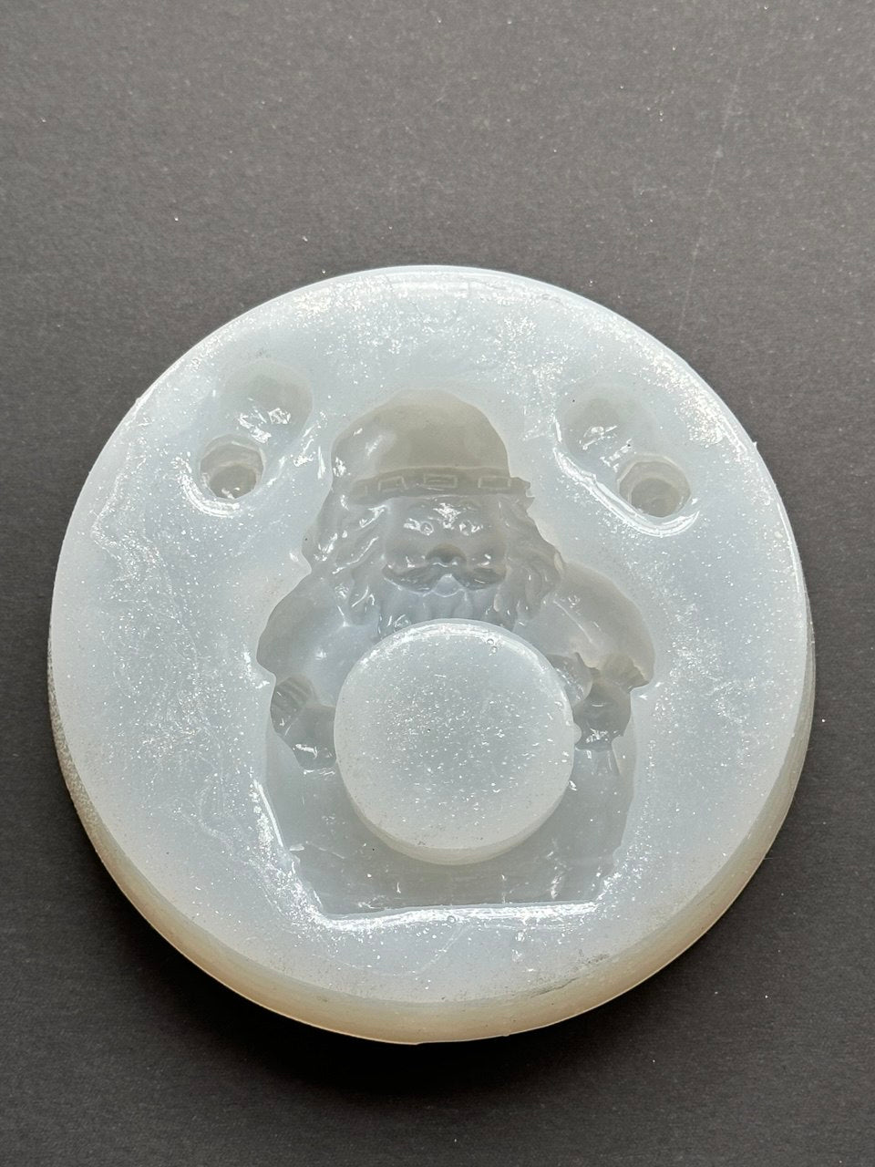 Snowman Silicone Mold for Resin – Candy or Money Holder Mold