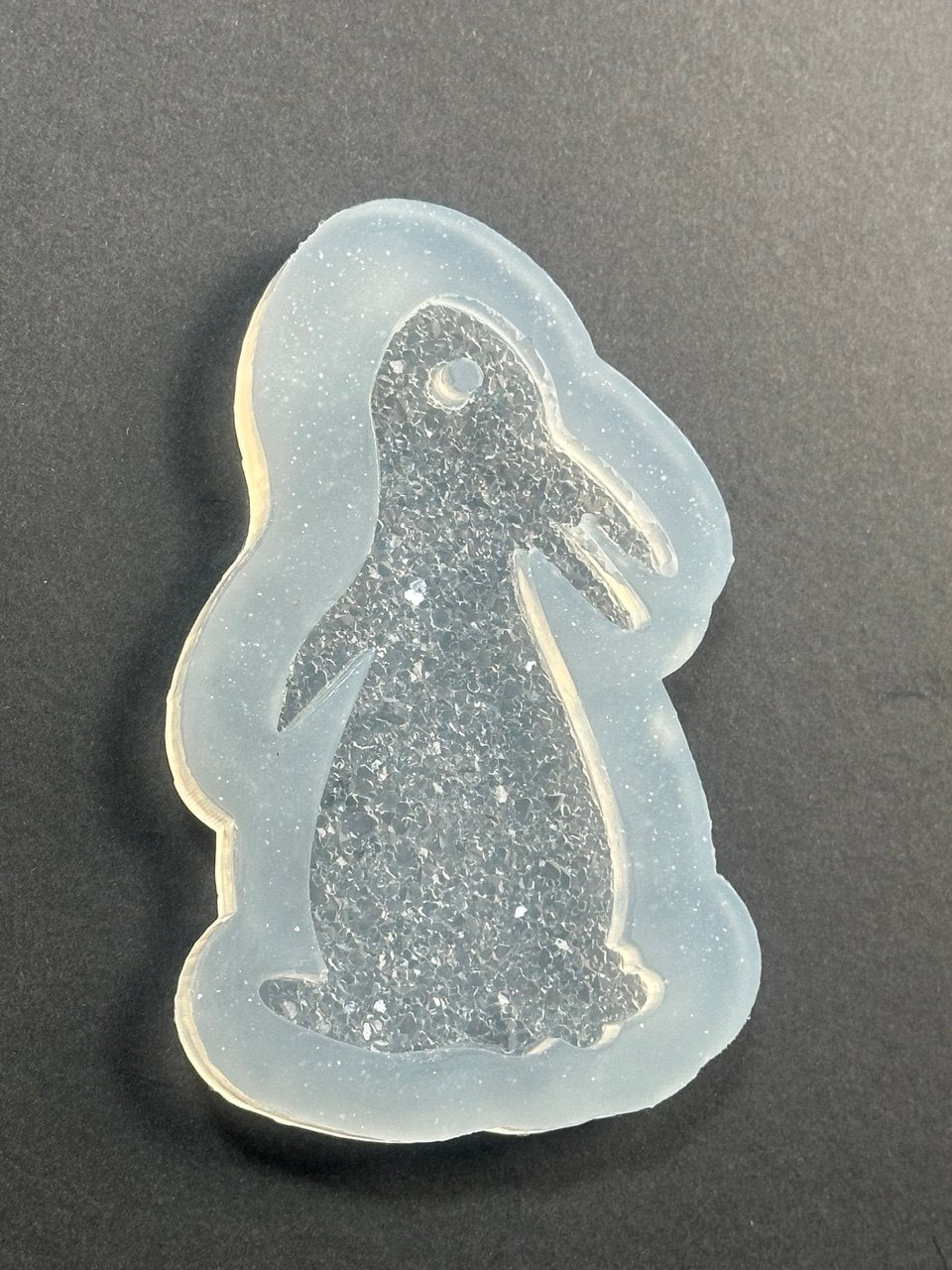 Crystal Bunny Mold – Druzy Resin Figurine Silicone